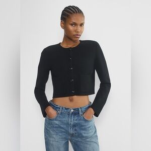 NWT - Babaton Notable Cardigan - Large - Black